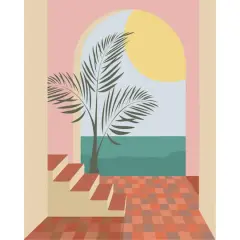 Boho Window Paint-by-Number Kit by Artist's Loft&reg;