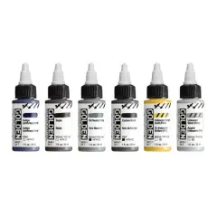 Golden&reg; High Flow Acrylic 6 Color Drawing & Lettering Paint Set