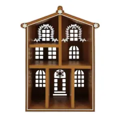 18" Gingerbread House Wood Cubby by Ashland&reg;