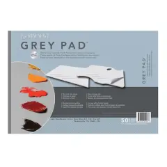 New Wave&reg; Grey Pad&trade; Rectangle Paper Palette, 11" x 16"