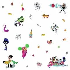 RoomMates Teen Titans Go! Peel & Stick Wall Decals