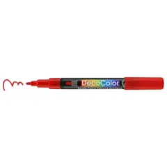 DecoColor&reg; Fine Tip Acrylic Paint Marker Red