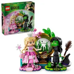 LEGO&reg; Wicked Elphaba & Glinda Figures Fantasy Toy Construction Playset 75682