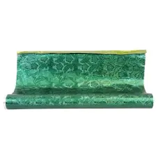 JAM Paper Windsor Cameo Floral Foil Wrapping Paper, 20" x 30ft. Hunter