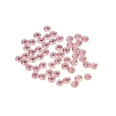 SS16 Round Flatback Austrian Crystals by Bead Landing&trade;, 55ct. Light Rose