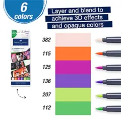 Faber-Castell&reg; Graphic Novel Goldfaber Sketch Markers