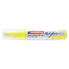 edding&reg; 5000 Broad Acrylic Marker Neon Yellow