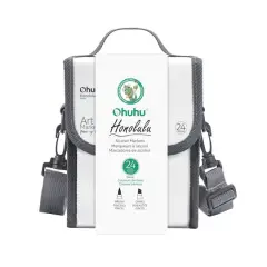 Ohuhu&reg; Honolulu 24 Color Basic Alcohol Markers