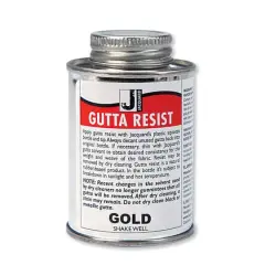 Jacquard Gutta Resist Gold