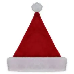 17" Traditional Red & White Santa Hat, Adult Medium