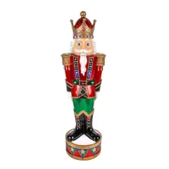 3ft. Nutcracker Holiday D&eacute;cor with 16 Multicolor LED Lights