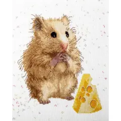 Charivna Mit Hamster Counted Cross Stitch Kit
