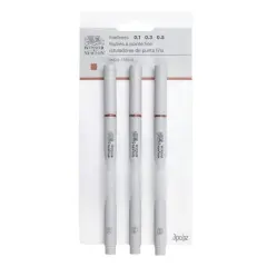 Winsor & Newton&reg; 3 Sepia Fineliner Set