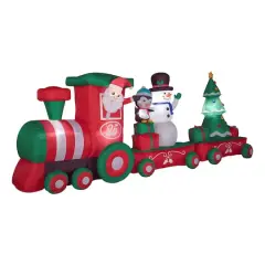 16ft. Inflatable Holiday Train