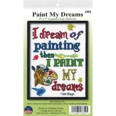 Design Works&trade; Paint My Dreams Cross Stitch Kit