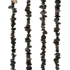 Black Jasper Chips Beads by Bead Landing&trade;