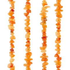 Orange Quartz Chip Beads by Bead Landing&trade;