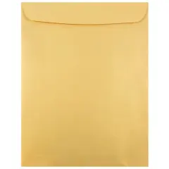 JAM Paper 10" x 13" Gold Stardream Metallic Gum Closure Envelopes, 10ct.