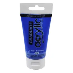 Daler-Rowney&reg; Graduate Acrylic Paint, 75mL 110 Cobalt Blue Hue