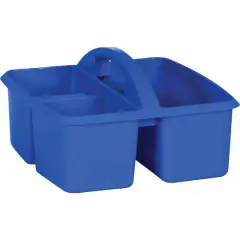 Teacher Created Resources Plastic Storage Caddy, 6ct. Blue