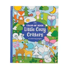 OOLY Color-in' Book: Little Cozy Critters