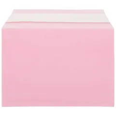 JAM Paper 4.62" x 6.43" Self Adhesive Closure Cello Sleeves, 100ct. Pink