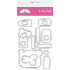 Doodlebug Design Inc.&trade; Cute & Crafty Doodle Cuts Die Set