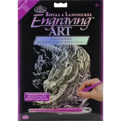 Royal & Langnickel&reg; Engraving Art&trade; Unicorns Holographic Foil Kit