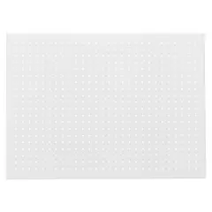 22" x 30" White Metal Pegboard by Simply Tidy&reg;