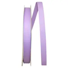 JAM Paper 5/8" Grosgrain Texture Ribbon Light Orchid