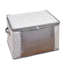 Laura Ashley Dove Gray Blanket Bag