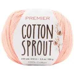 Premier&reg; Cotton Sprout&trade; Yarn Peach