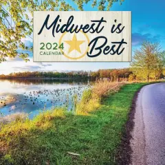 TF Publishing 2024 Midwest Is Best Wall Calendar
