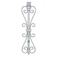 Village Lighting Adjustable Elegant Wreath Hanger Silver