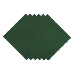 DII&reg; Oversized Napkin, 6ct. Hunter Green