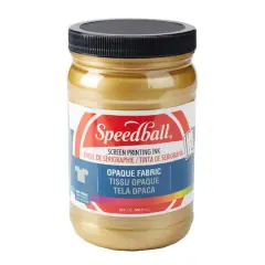 Speedball&reg; Opaque Fabric Screen Printing Ink, 32oz. Gold