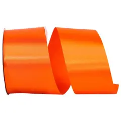 JAM Paper 2.5" x 50yd. Single Face Satin Allure Ribbon Sunrise