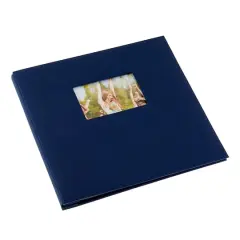 12" x 12" Cloth Scrapbook Album by Recollections&reg; Navy Blue