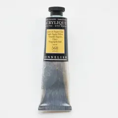Sennelier Extra Fine Artists' Acrylic Paint, 60mL 568 Light Naples Yellow