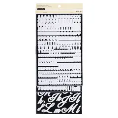 Recollections&trade; Alphabet Stickers, Value Pack White