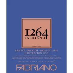 Fabriano&reg; 1264 Smooth Bristol Pad