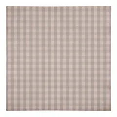 Plaid Cotton Twill Napkin Blush