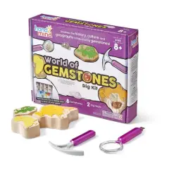 hand2mind&reg; World of Gemstones Dig Kit