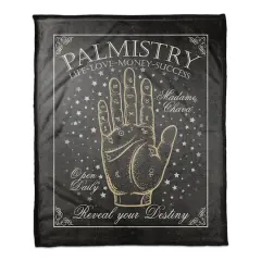 Palmistry Sign 6 50" x 60" Coral Fleece Blanket