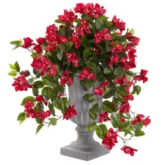 28" Bougainvillea In Decorative Urn
