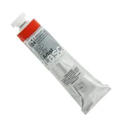 Lascaux Artist Acrylic Paint, 45mL 124 Cadmium Orange Deep
