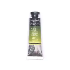 Sennelier French Artists' Watercolor, 10mL 813 Olive Green S1