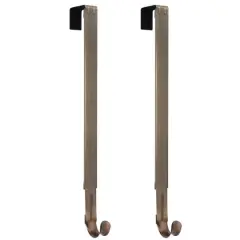Haute Decor Adapt&trade; Antique Brass Adjustable Wreath Hanger, 2ct.
