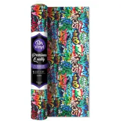 PA Vinyl Graffiti Print Iron On Vinyl
