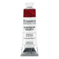 Williamsburg&reg; Artist Oil Colors, 37mL Quinacridone Magenta